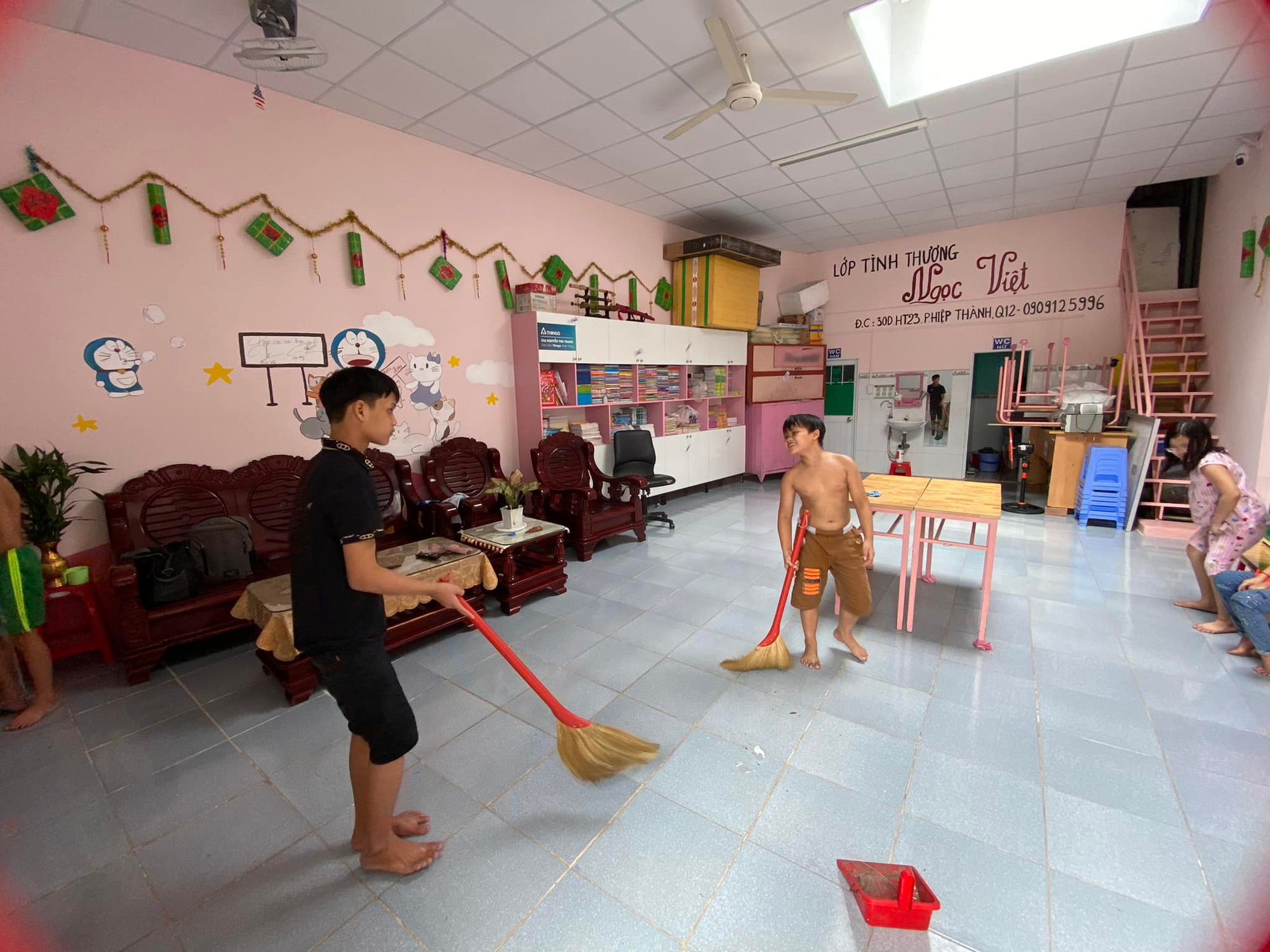 Tết của gi&aacute;o vi&ecirc;n ở lớp t&igrave;nh thương - Ảnh 2.