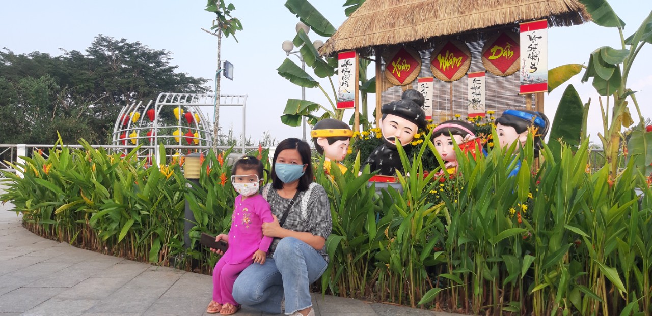Những ch&uacute; hổ đ&aacute;ng y&ecirc;u ở Vườn hoa Cần Thơ Xu&acirc;n Nh&acirc;m Dần 2022 - Ảnh 12.