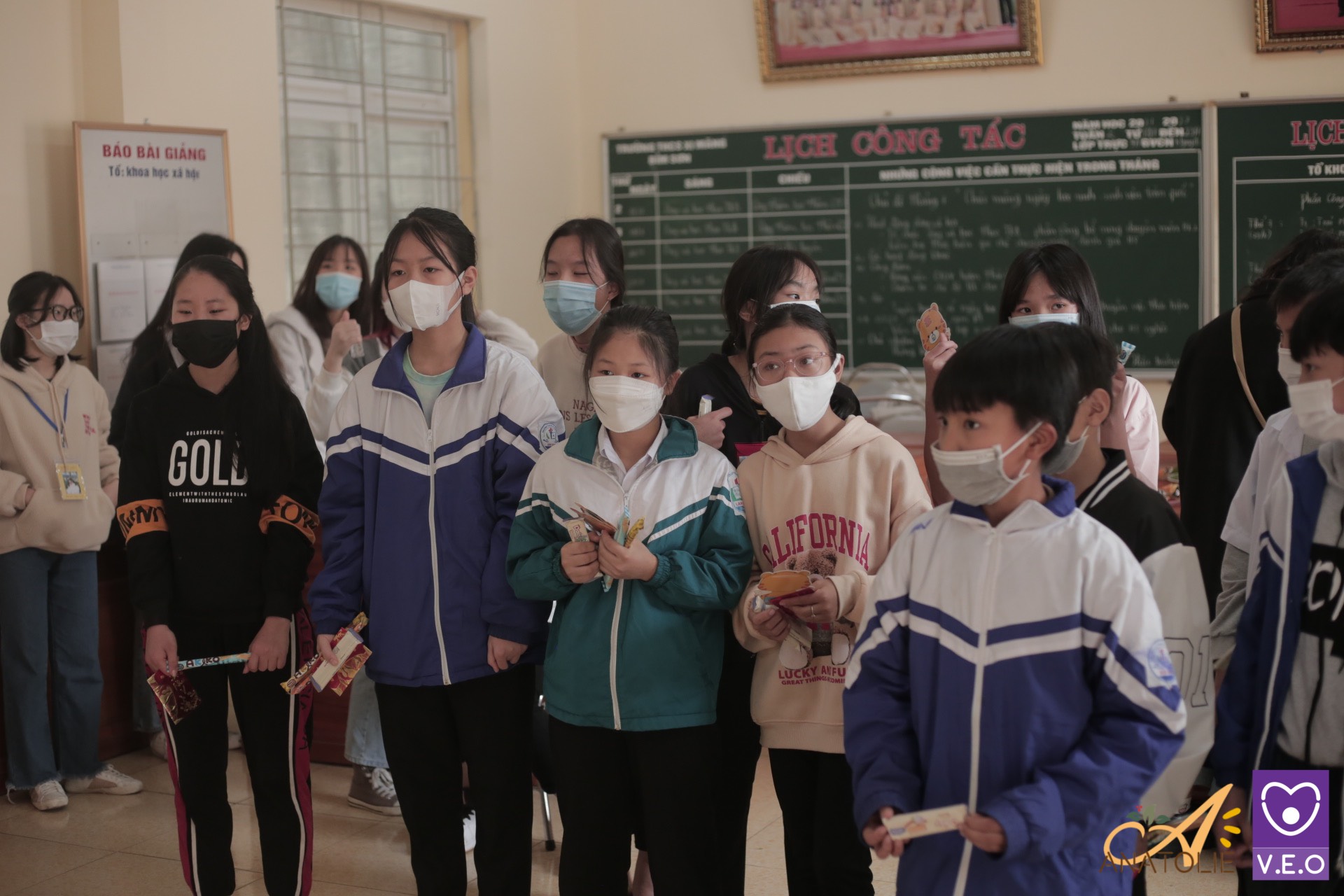 Góp phần mang Tết về với các em học sinh khó khăn
