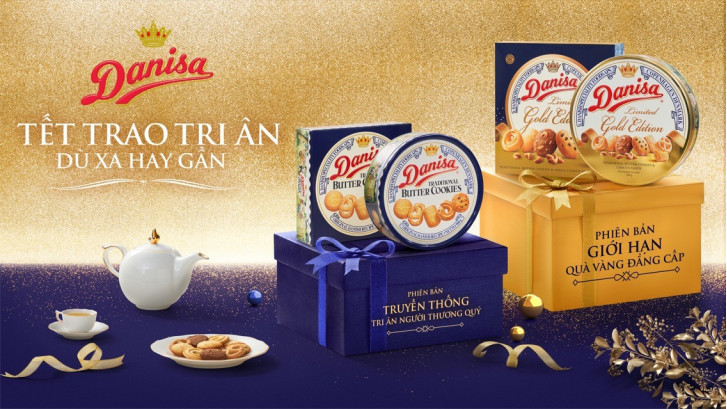 Danisa hỗ trợ khách hàng “Tết trao tri ân dù xa hay gần”
