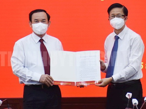 &Ocirc;ng Phạm Đức Hải giữ chức Ph&oacute; Trưởng Ban Tuy&ecirc;n gi&aacute;o Th&agrave;nh ủy TP HCM - Ảnh 1.