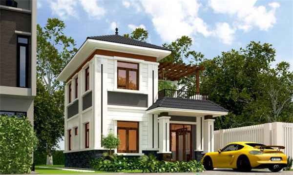9 mẫu biệt thự 2 tầng hiện đại được xây dựng nhiều nhất hiện nay - Ảnh 9. 9 mẫu biệt thự 2 tầng hiện đại được xây dựng nhiều nhất hiện nay - Ảnh 9.