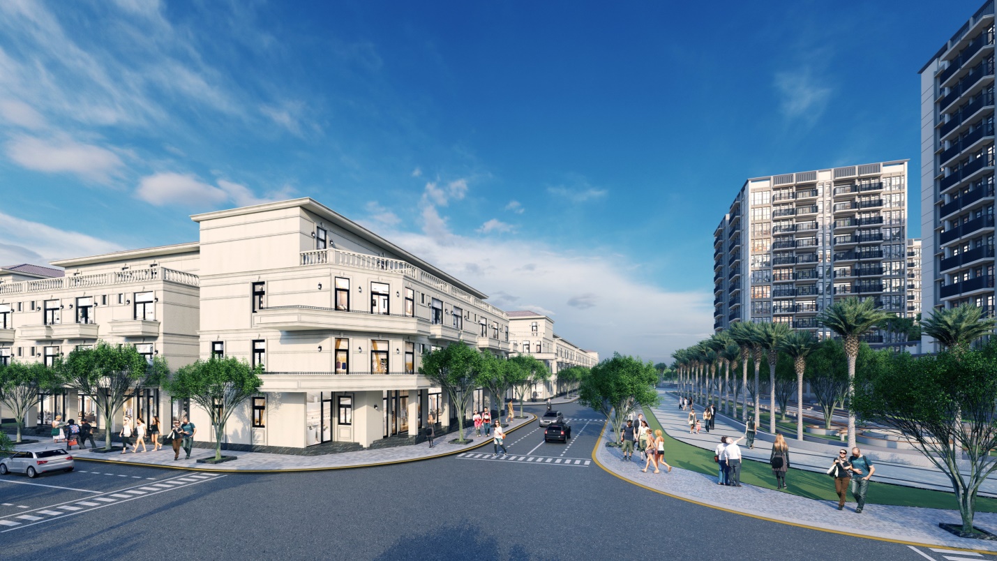 Đa dạng các loại hình nhà phố tại The New City Châu Đốc