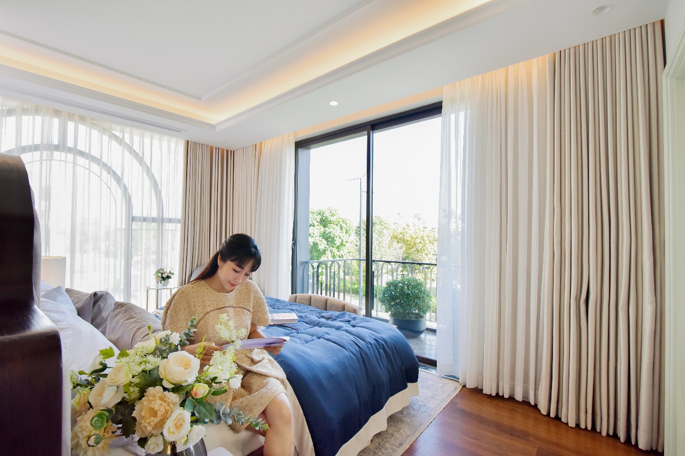Gia đình Ốc Thanh Vân khám phá không gian sống tại Aqua City - Ảnh 8. Gia đình Ốc Thanh Vân khám phá không gian sống tại Aqua City - Ảnh 8.