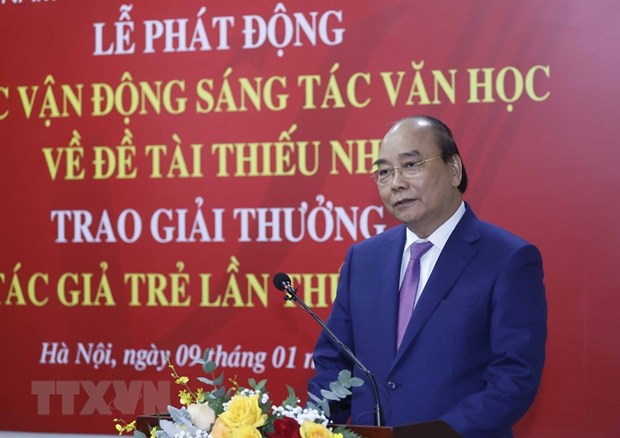 Chủ tịch nước: Mong ước Vi&ecirc;̣t Nam sẽ có nhà văn đoạt giải Nobel văn chương - Ảnh 1.