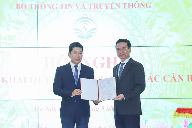 Bổ nhiệm 2 t&acirc;n Cục trưởng Cục B&aacute;o ch&iacute; v&agrave; Cục PT-TH-TTĐT - Ảnh 2.