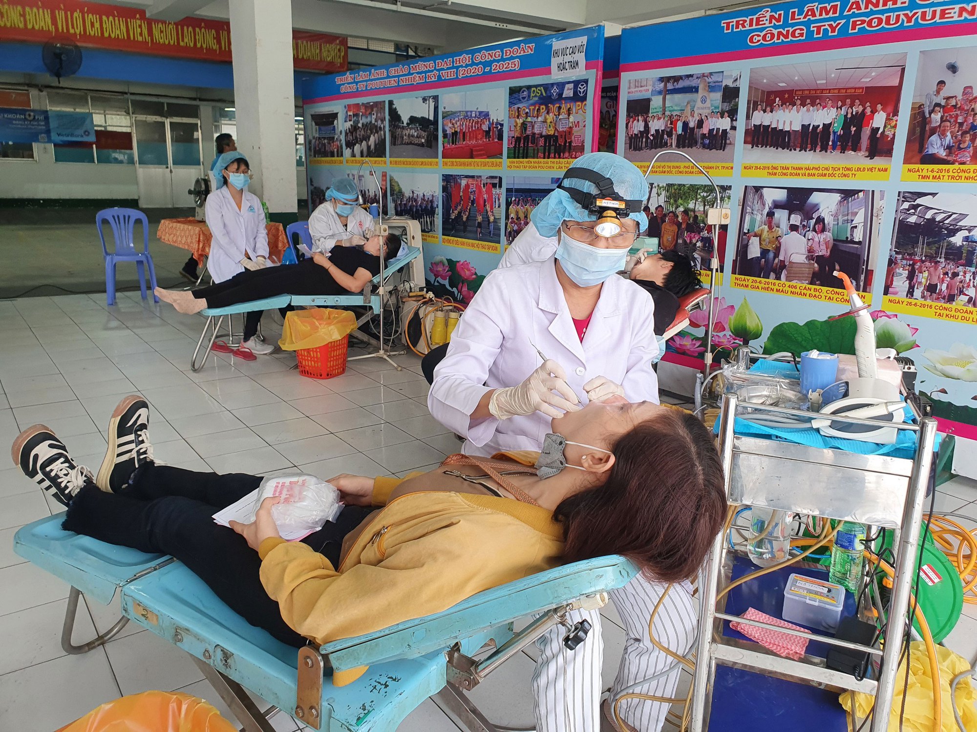 Khám sức khỏe miễn phí cho 1.500 công nhân