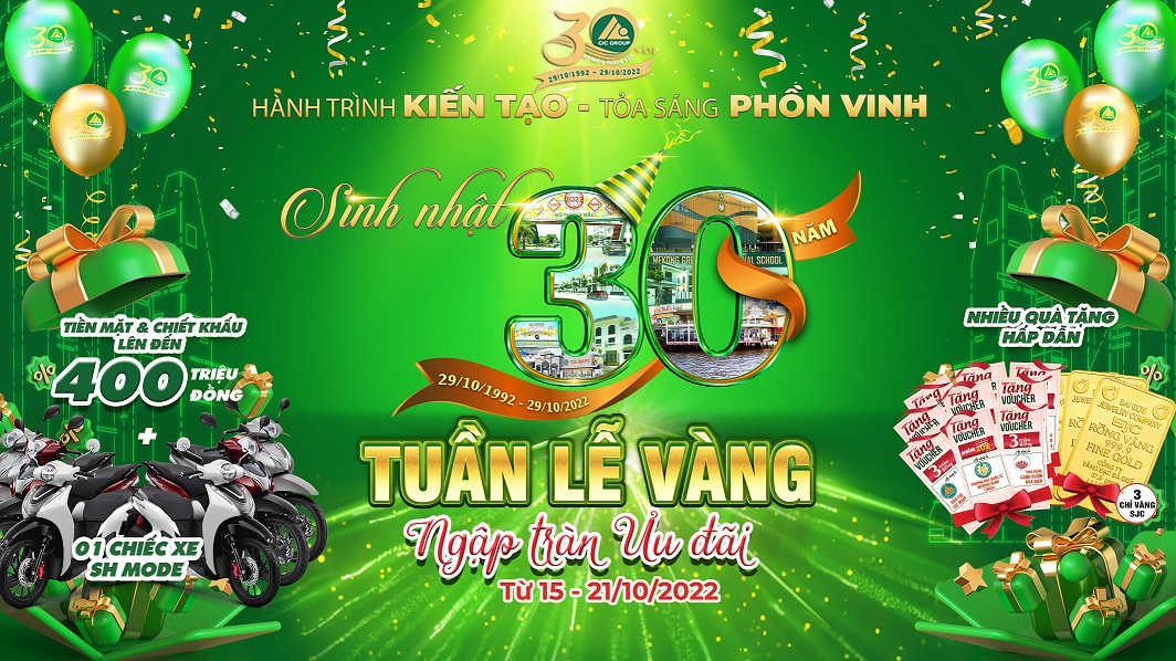 CIC Group: Sôi nổi hoạt động kỷ niệm 30 năm thành lập