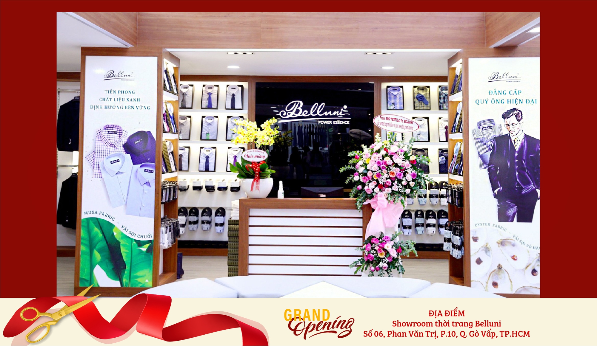 Khám phá showroom thời trang nam cao cấp Belluni - Ảnh 1.