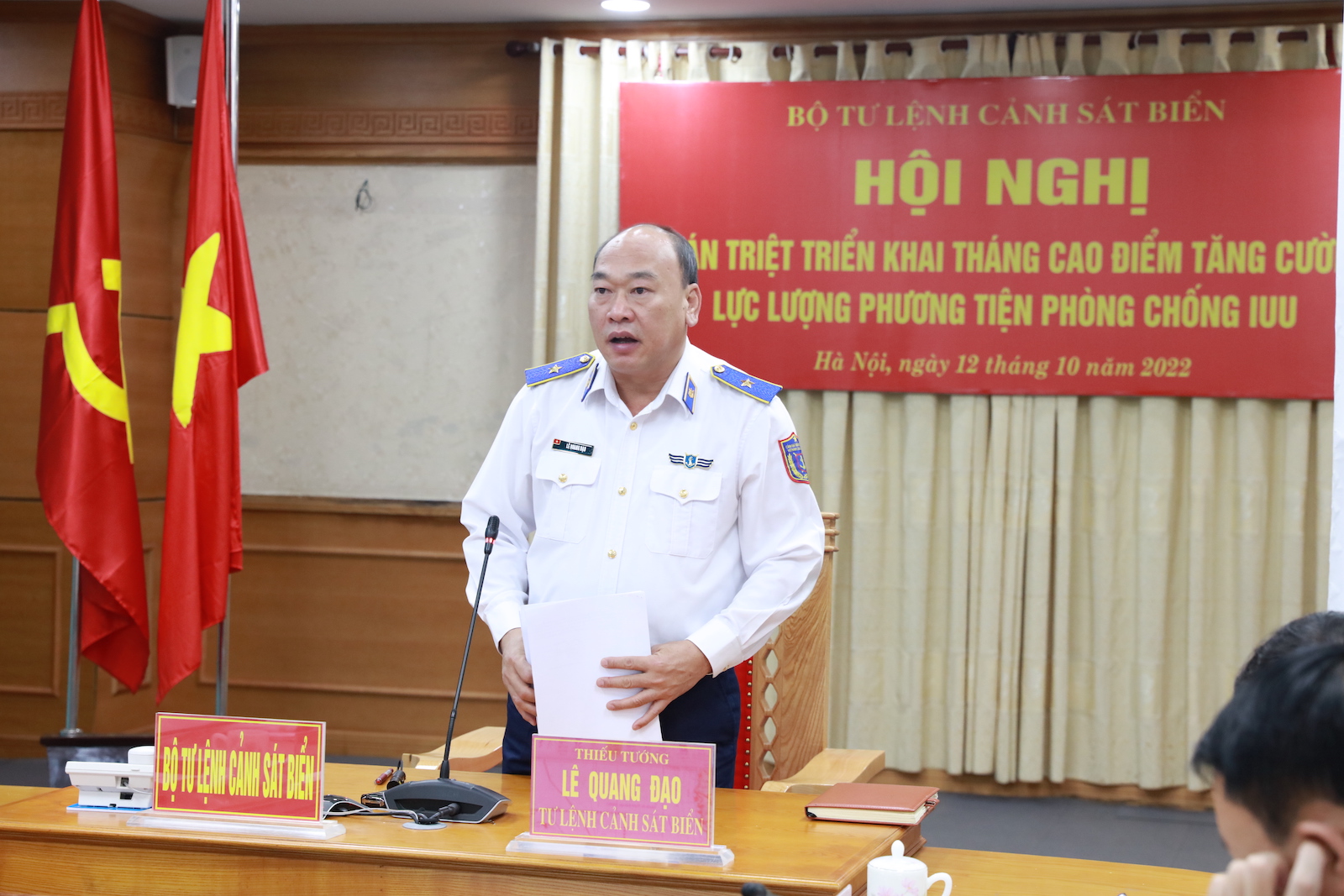 Cảnh sát biển triển khai đợt cao điểm phòng chống khai thác thuỷ sản bất hợp pháp