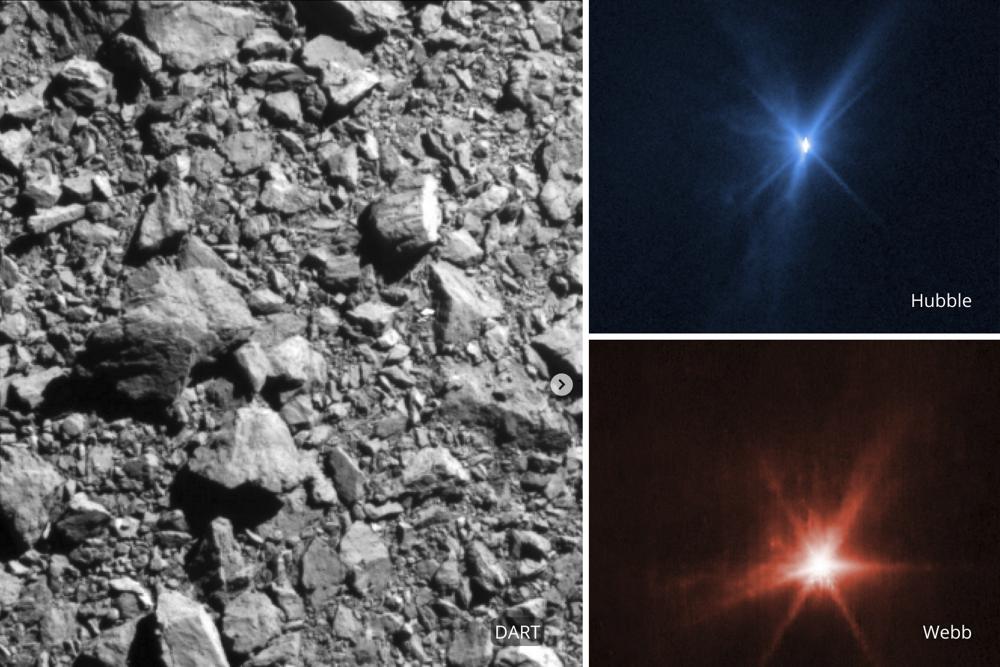 NASA công bố kết quả "thử nghiệm cứu thế giới": Tiểu hành tinh mọc đuôi ngàn dặm