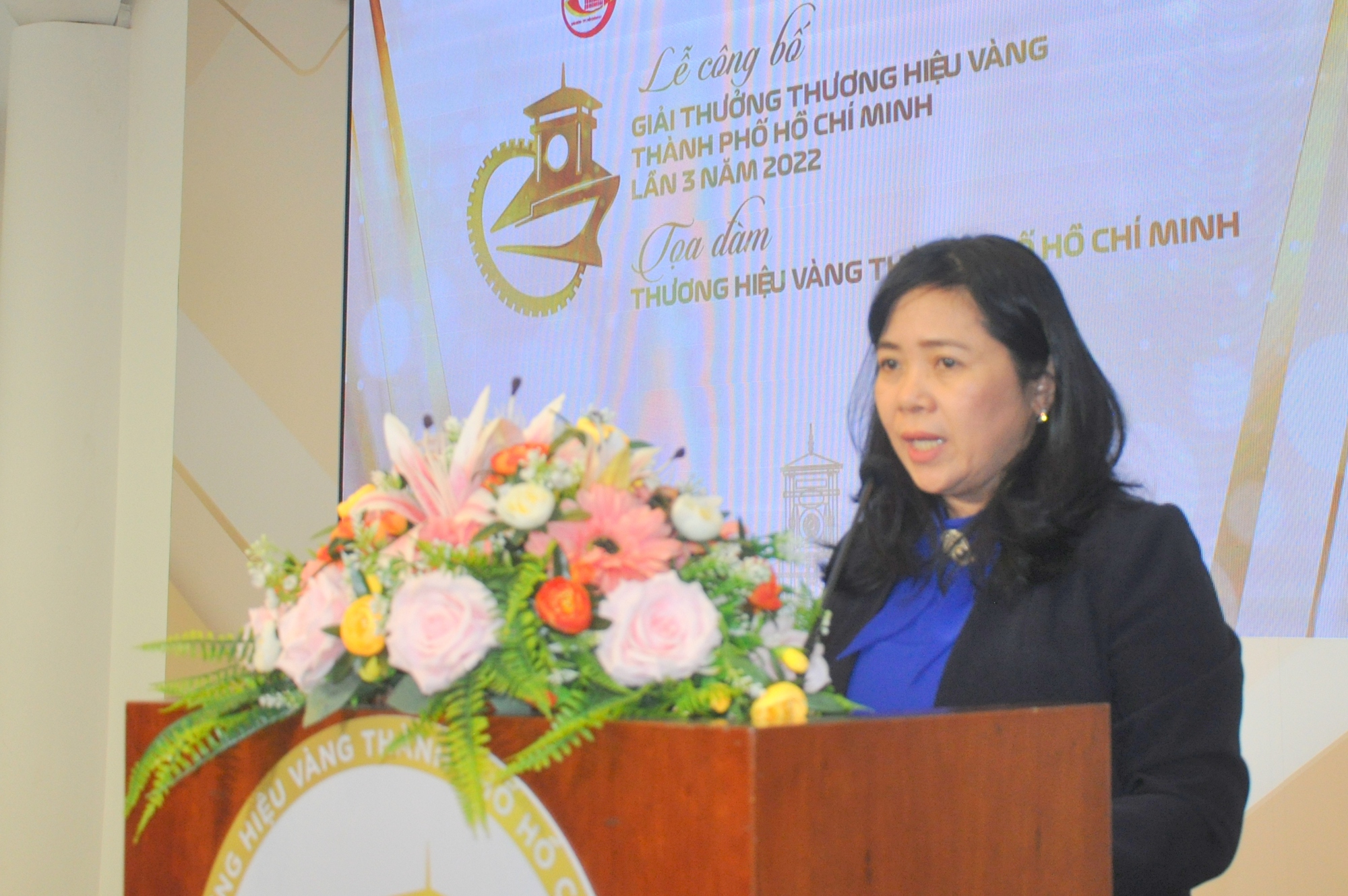 TP HCM công bố giải thưởng "Thương hiệu Vàng" năm 2022