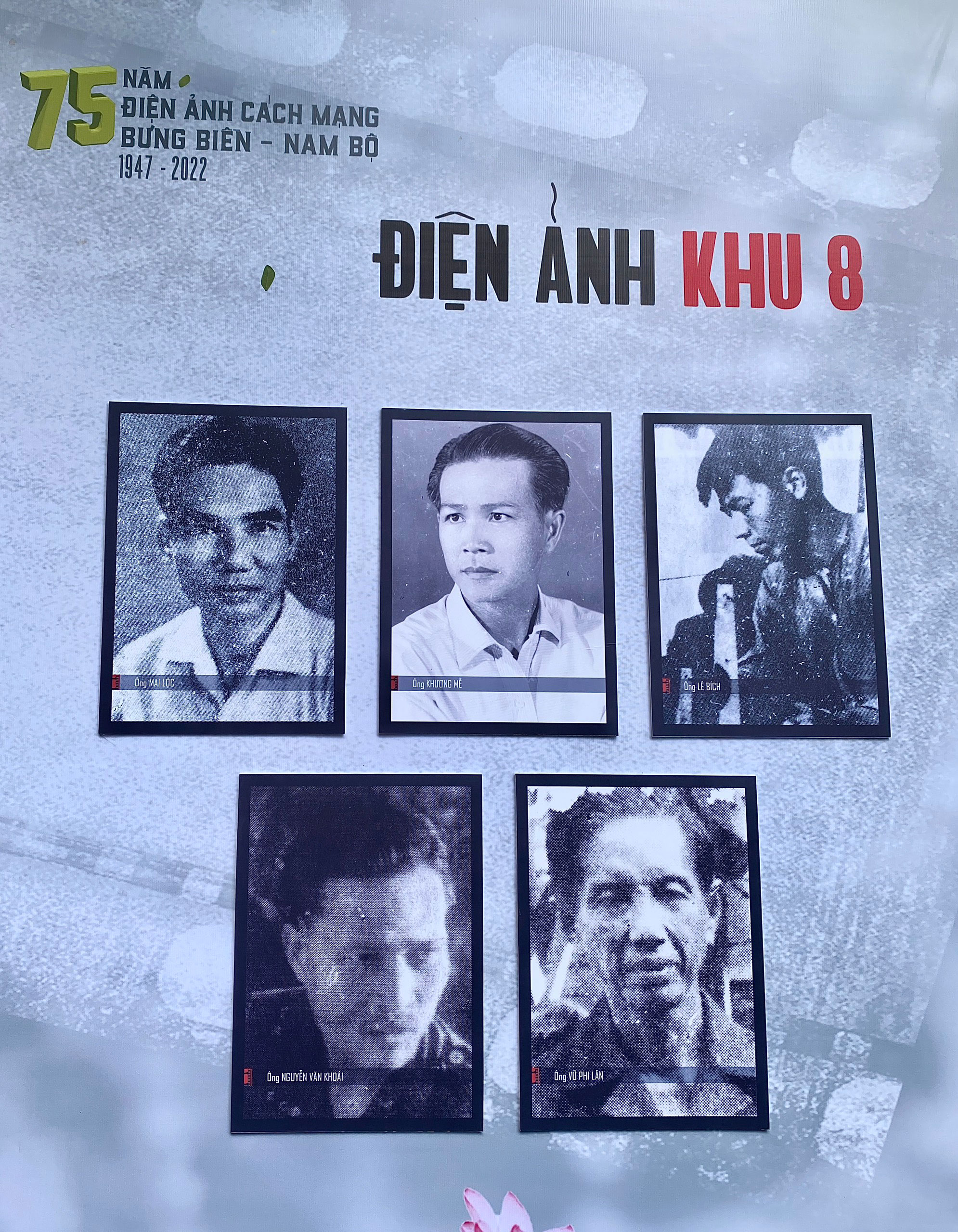 Triển lãm "75 năm điện ảnh cách mạng Bưng biền - Nam Bộ"