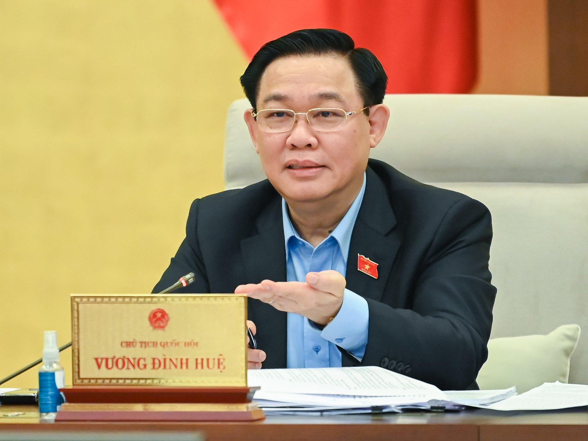 Chủ tịch Quốc hội Vương Đình Huệ ủng hộ kéo dài thực hiện Nghị quyết 54 - Ảnh 3.