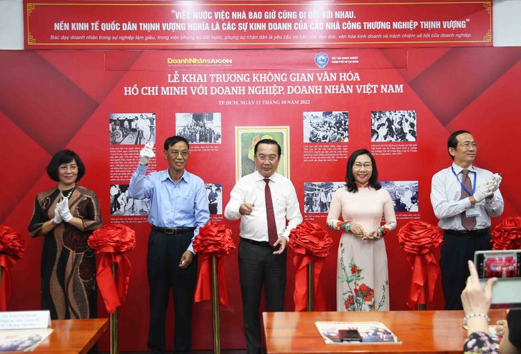 Ra mắt không gian văn hóa Hồ Chí Minh với doanh nghiệp, doanh nhân Việt Nam