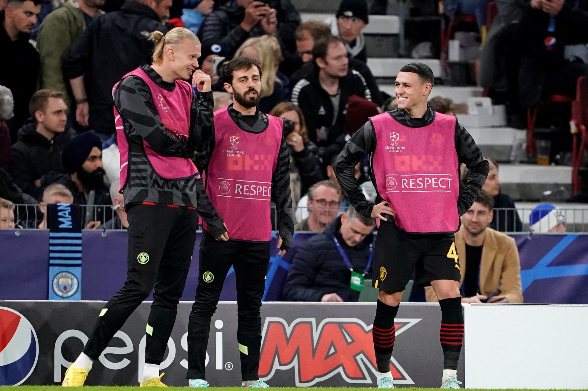 S&aacute;t thủ Haaland kh&ocirc;ng được ra s&acirc;n, Man City bị chủ nh&agrave; Copenhagen cầm h&ograve;a - Ảnh 1.