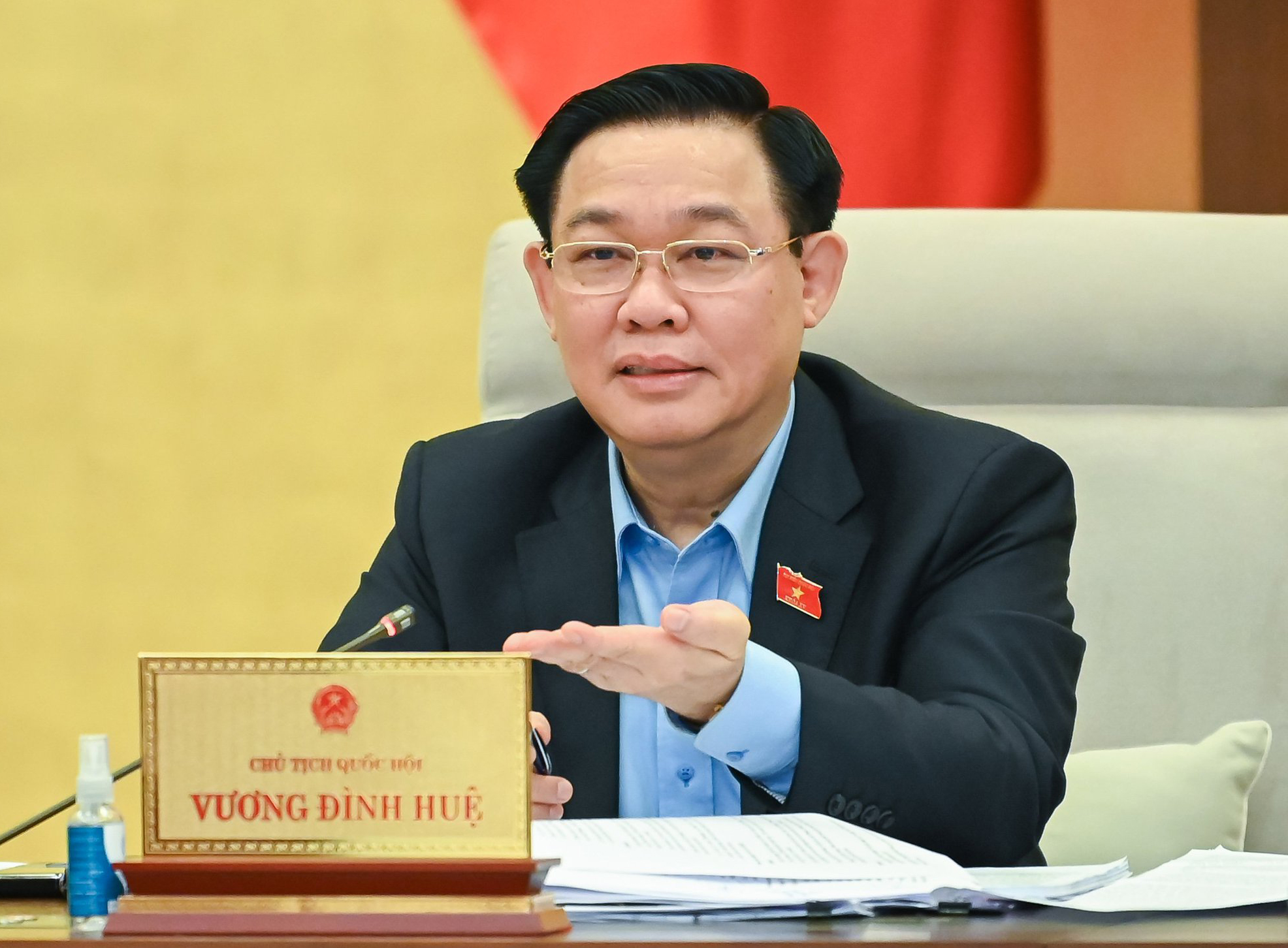 Chủ tịch Quốc hội Vương Đình Huệ ủng hộ kéo dài thực hiện Nghị quyết 54