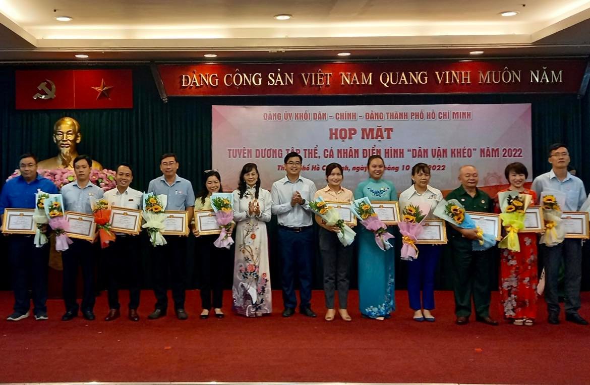 TP HCM tuyên dương 118 tập thể, cá nhân “Dân vận khéo”