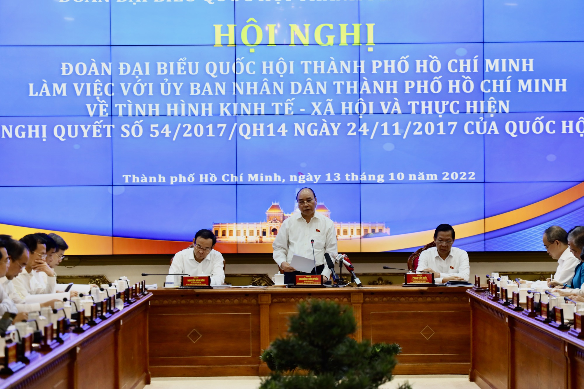 Chủ tịch nước: TP HCM phải được th&iacute; điểm, đi trước một số lĩnh vực - Ảnh 1.
