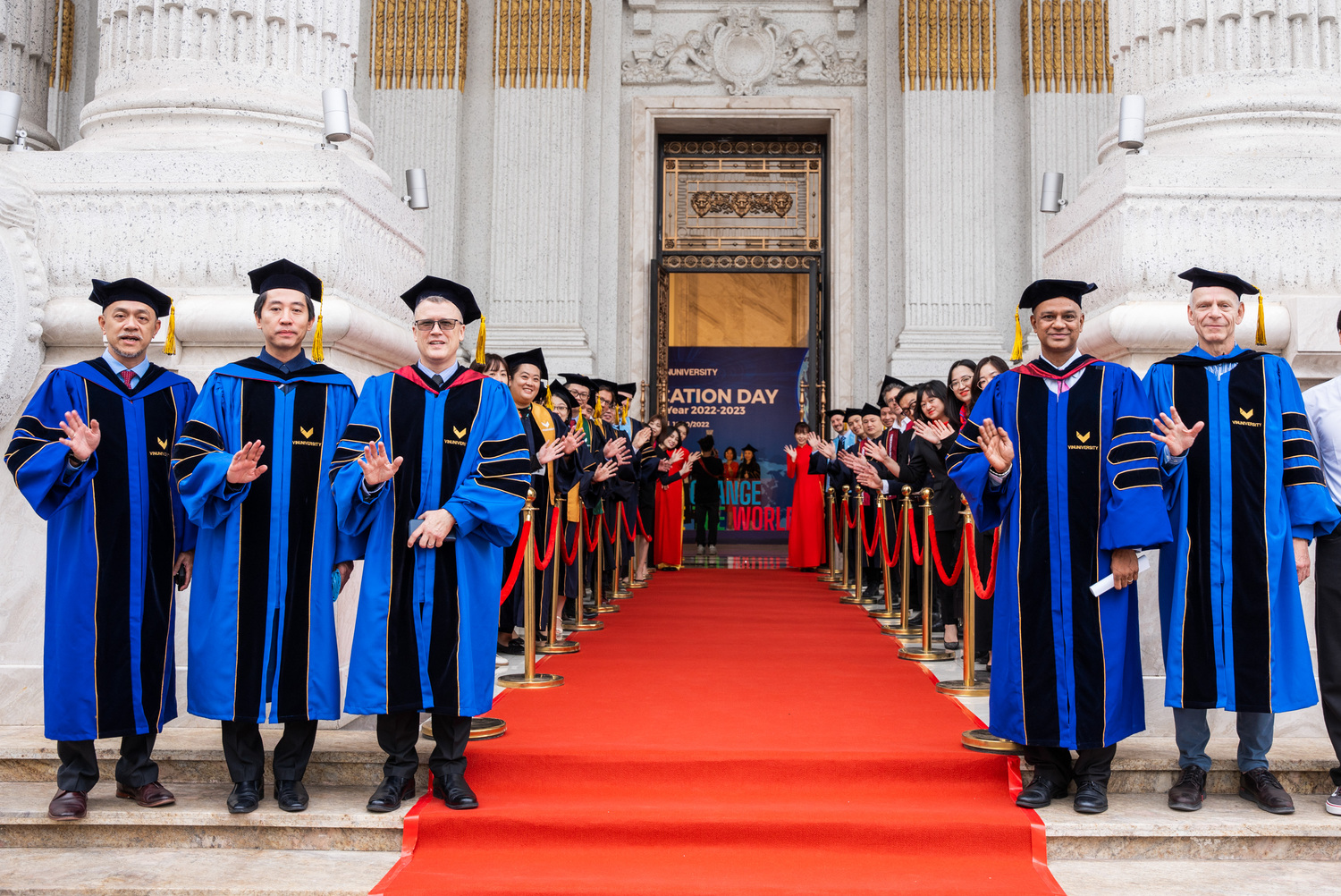 To&agrave;n cảnh lễ khai giảng &ldquo;đặc biệt&rdquo; ở Trường Đại học VinUni - Ảnh 5.