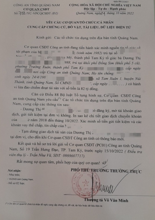 H&agrave;ng loạt vụ vỡ nợ h&agrave;ng chục tỉ đồng g&acirc;y r&uacute;ng động Tam Kỳ - Ảnh 2.
