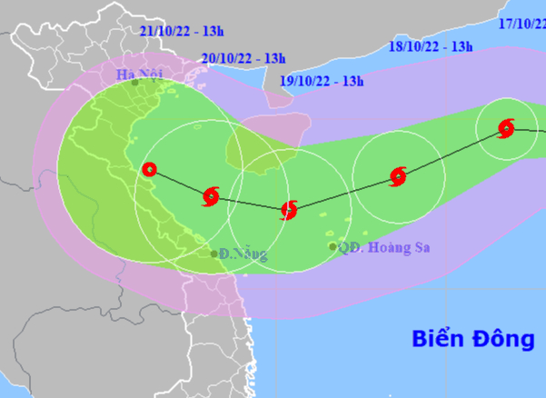 B&atilde;o số 5 vừa tan, b&atilde;o Nesat giật cấp 16 lại hướng v&agrave;o miền Trung - Ảnh 1.