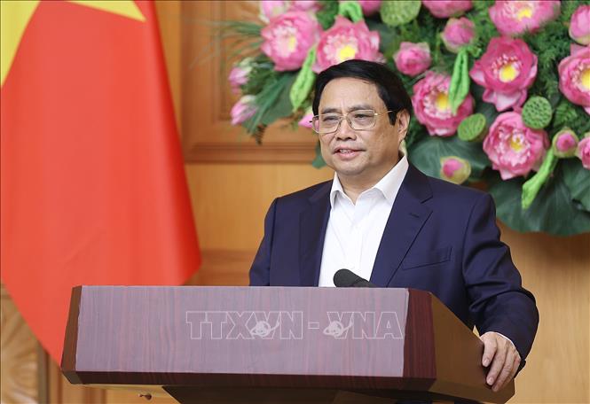 Thủ tướng Phạm Minh Ch&iacute;nh gặp mặt l&atilde;nh đạo c&aacute;c ng&acirc;n h&agrave;ng - Ảnh 2.