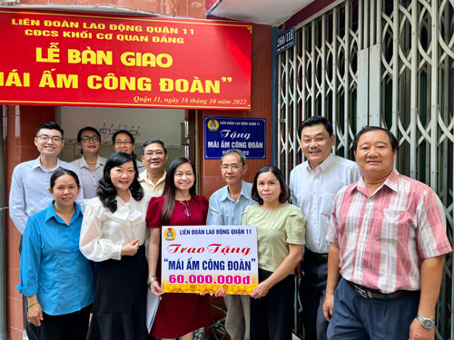 Hỗ trợ đoàn viên khó khăn về nhà ở - Ảnh 1.