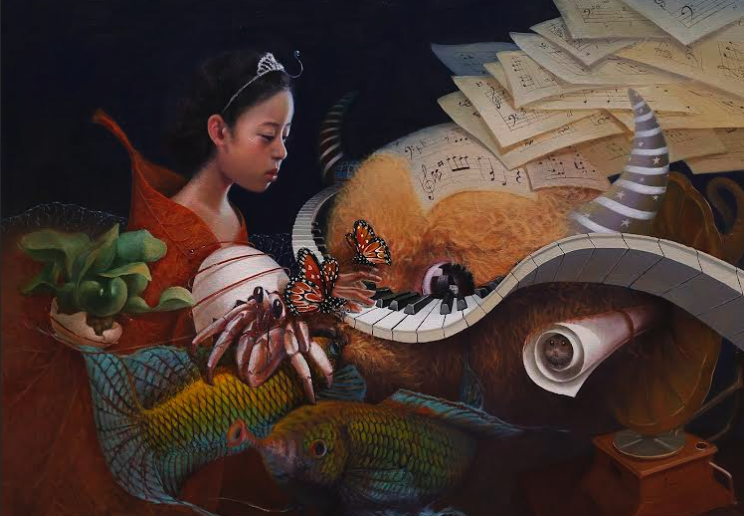 ''Ký ức xuyên không'' đẹp đẽ của họa sĩ Lê Thanh Bình