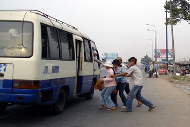Xử nghiêm xe dù, bến cóc