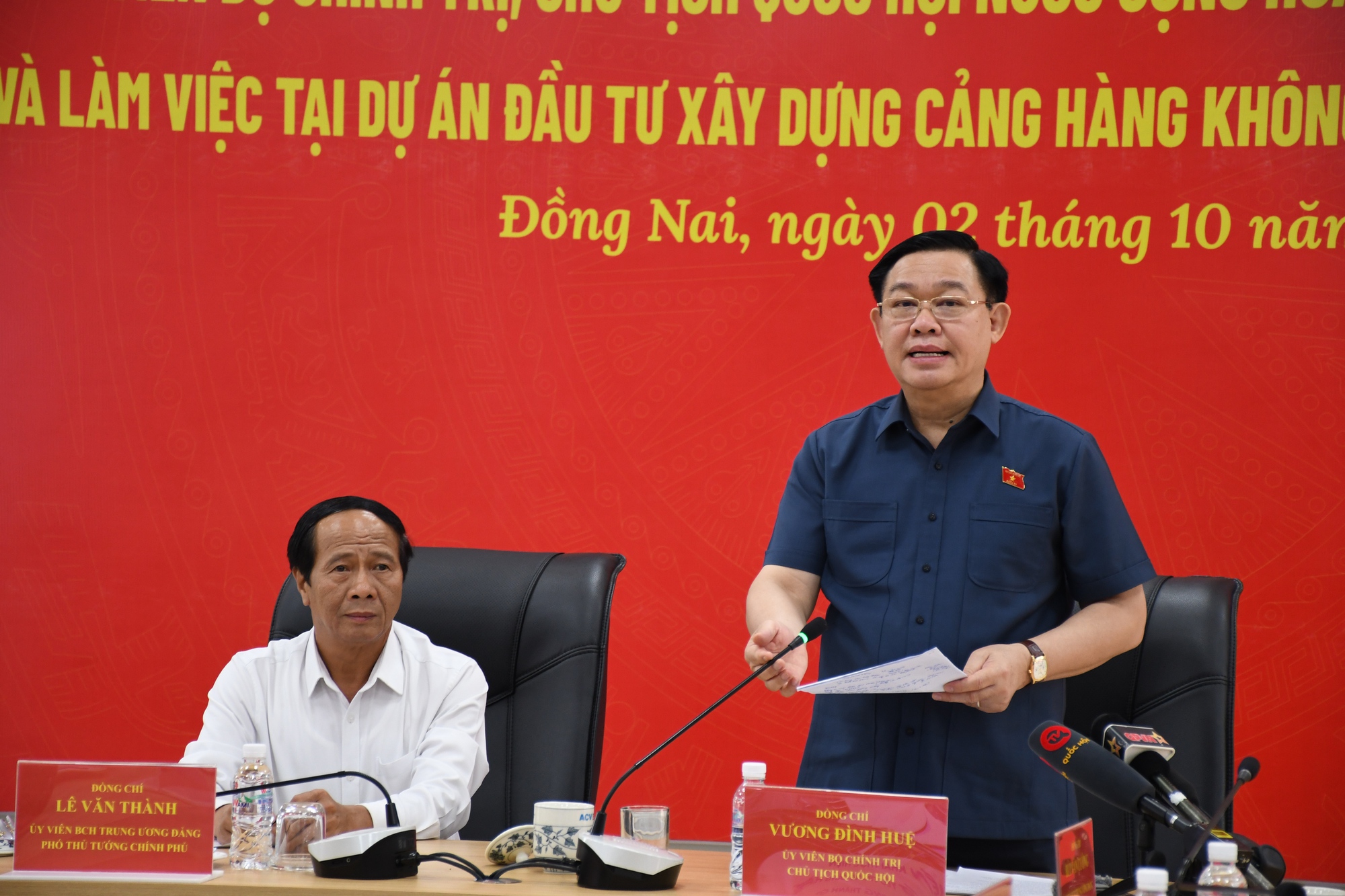 Chủ tịch Quốc hội vừa ra y&ecirc;u cầu quan trọng về s&acirc;n bay Long Th&agrave;nh - Ảnh 1.