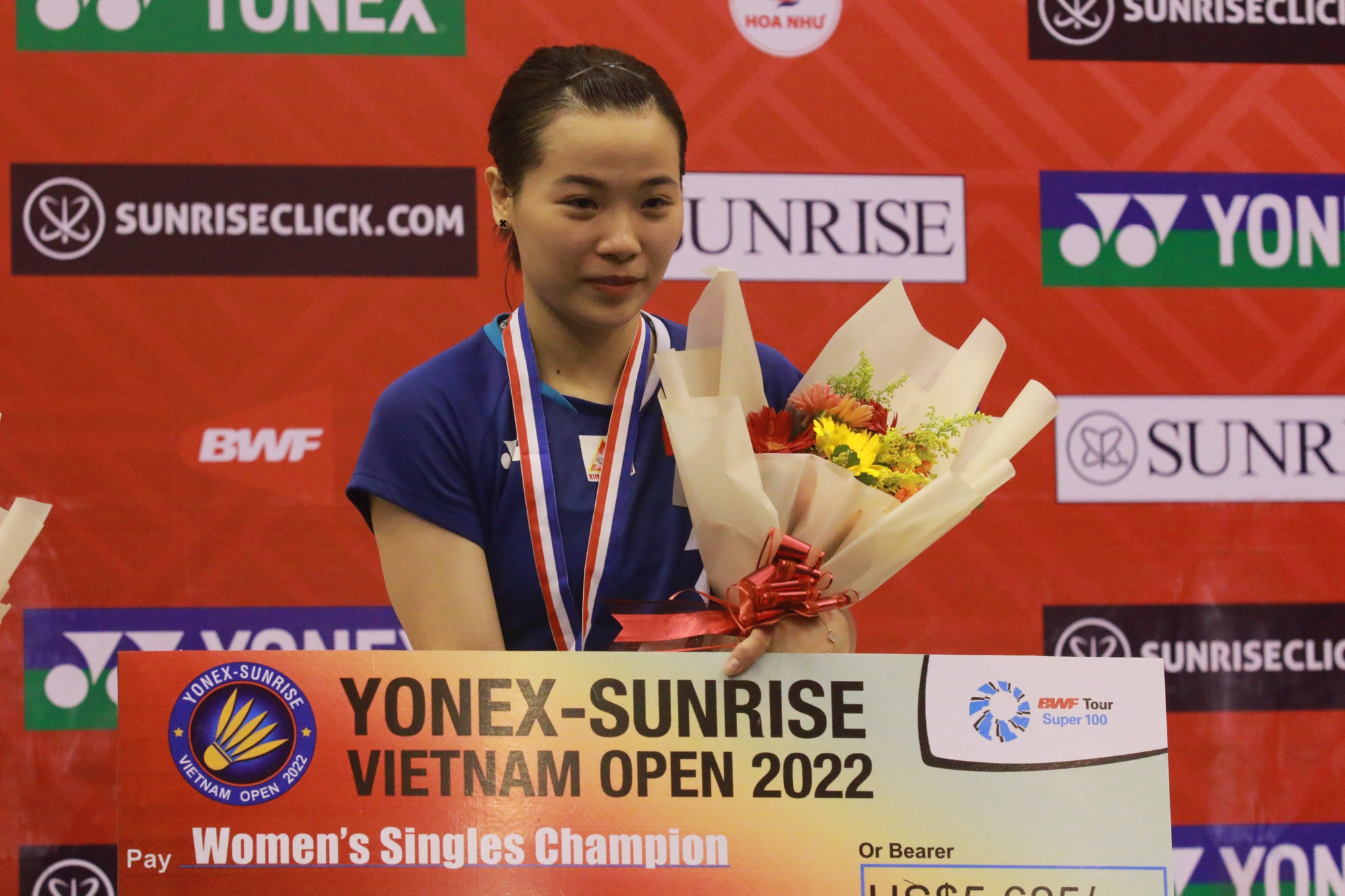 Nguyễn Thùy Linh vô địch đơn nữ cầu lông Vietnam Open 2022
