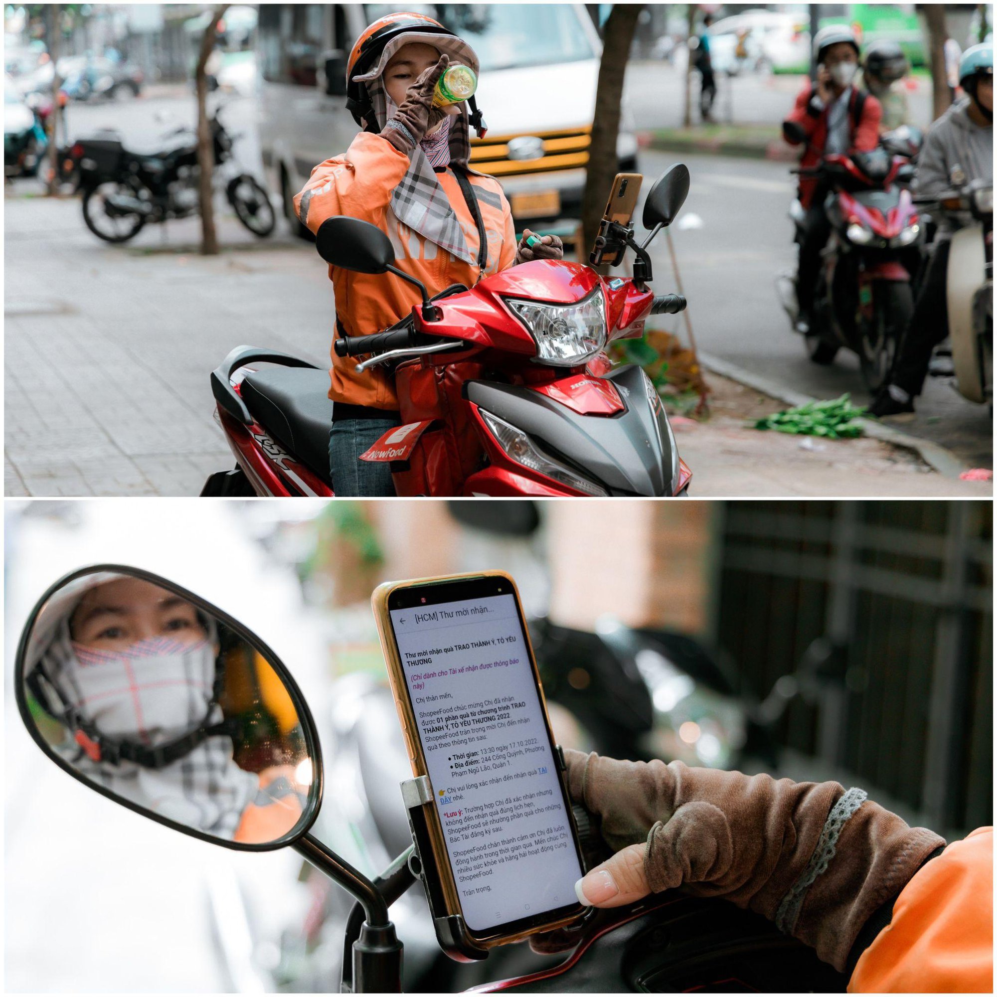 Theo ch&acirc;n nữ shipper &ldquo;chạy đơn&rdquo; trong ng&agrave;y đặc biệt 20-10 - Ảnh 8.