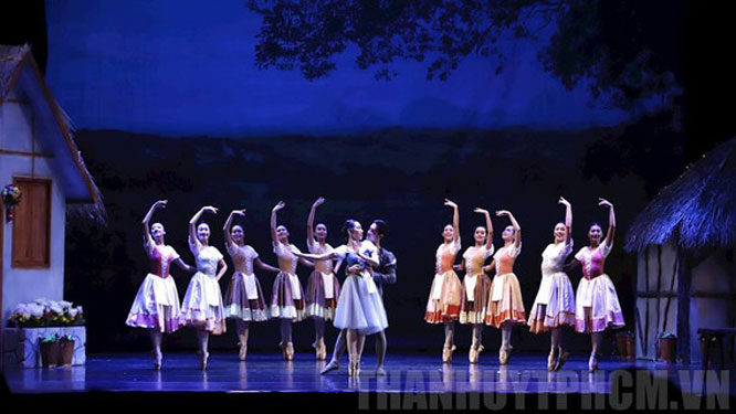 Tái diễn vở vũ kịch "Giselle" tại TP HCM