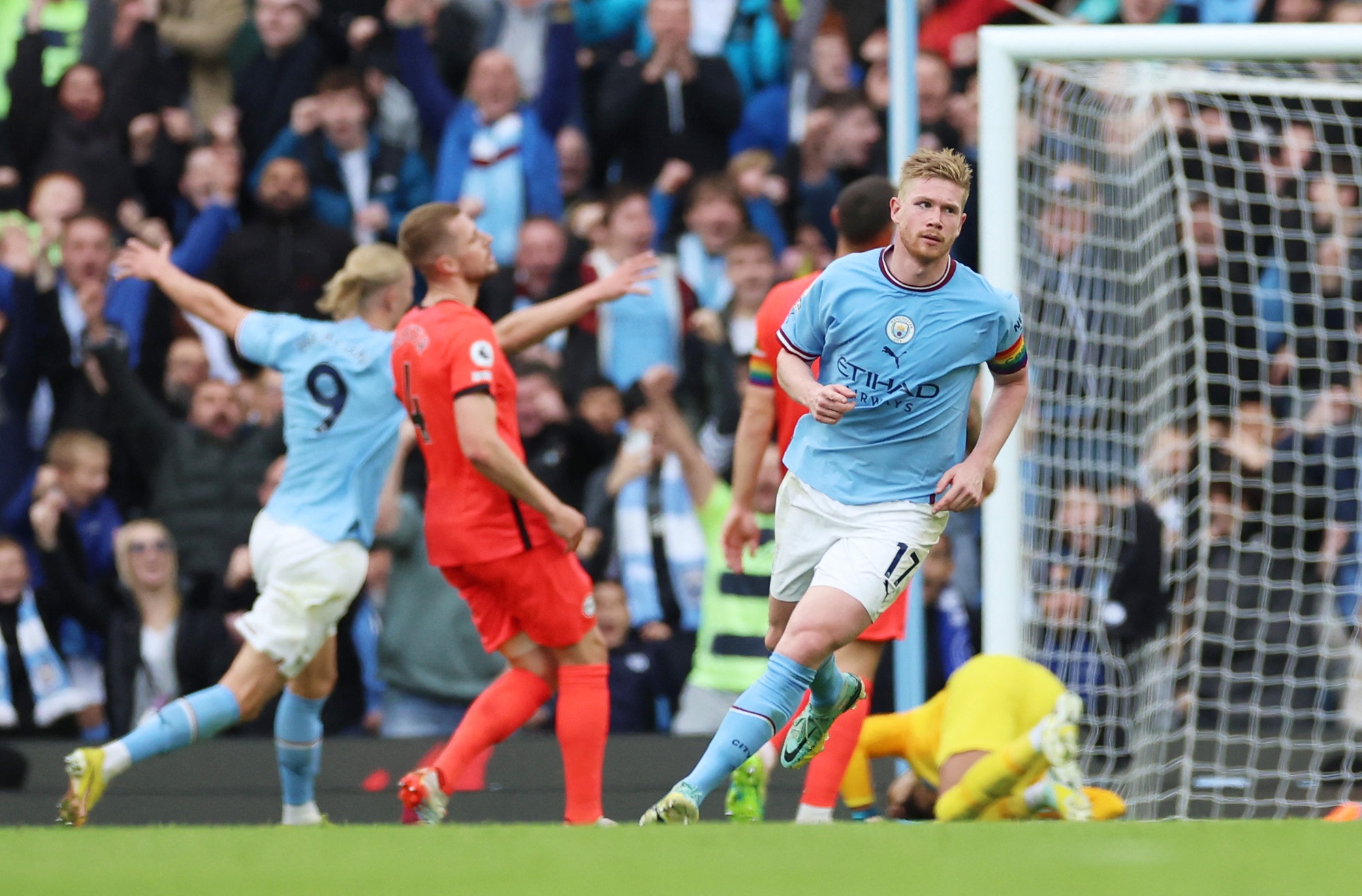 Haaland lập cú đúp, Man City thắng vùi dập Brighton - Ảnh 7.