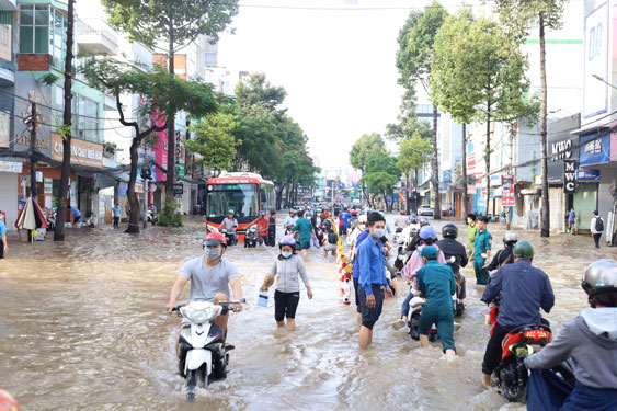 Nguy cơ ngập sâu ở các đô thị vùng ĐBSCL