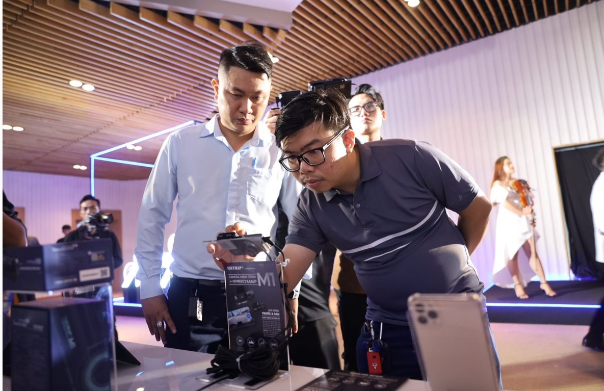 Vietmap ra mắt camera hành trình SpeedMap M1 - Ảnh 1.