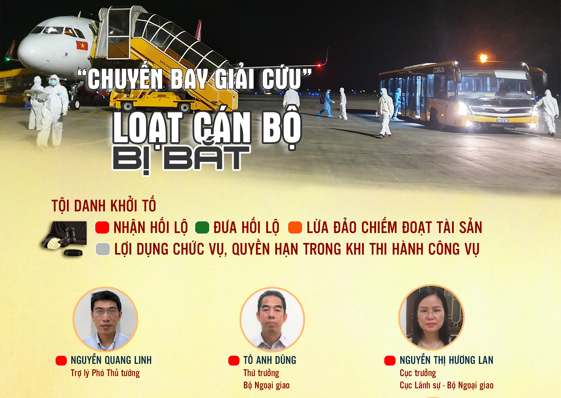 Bộ Công an lần thứ 2 yêu cầu Hà Nội cung cấp thông tin liên quan các chuyến bay giải cứu