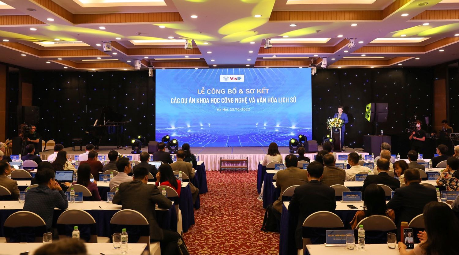 Vingroup tài trợ gần 90 tỉ đồng cho 24 dự án Khoa học Công nghệ và Văn hóa - Lịch sử năm 2022