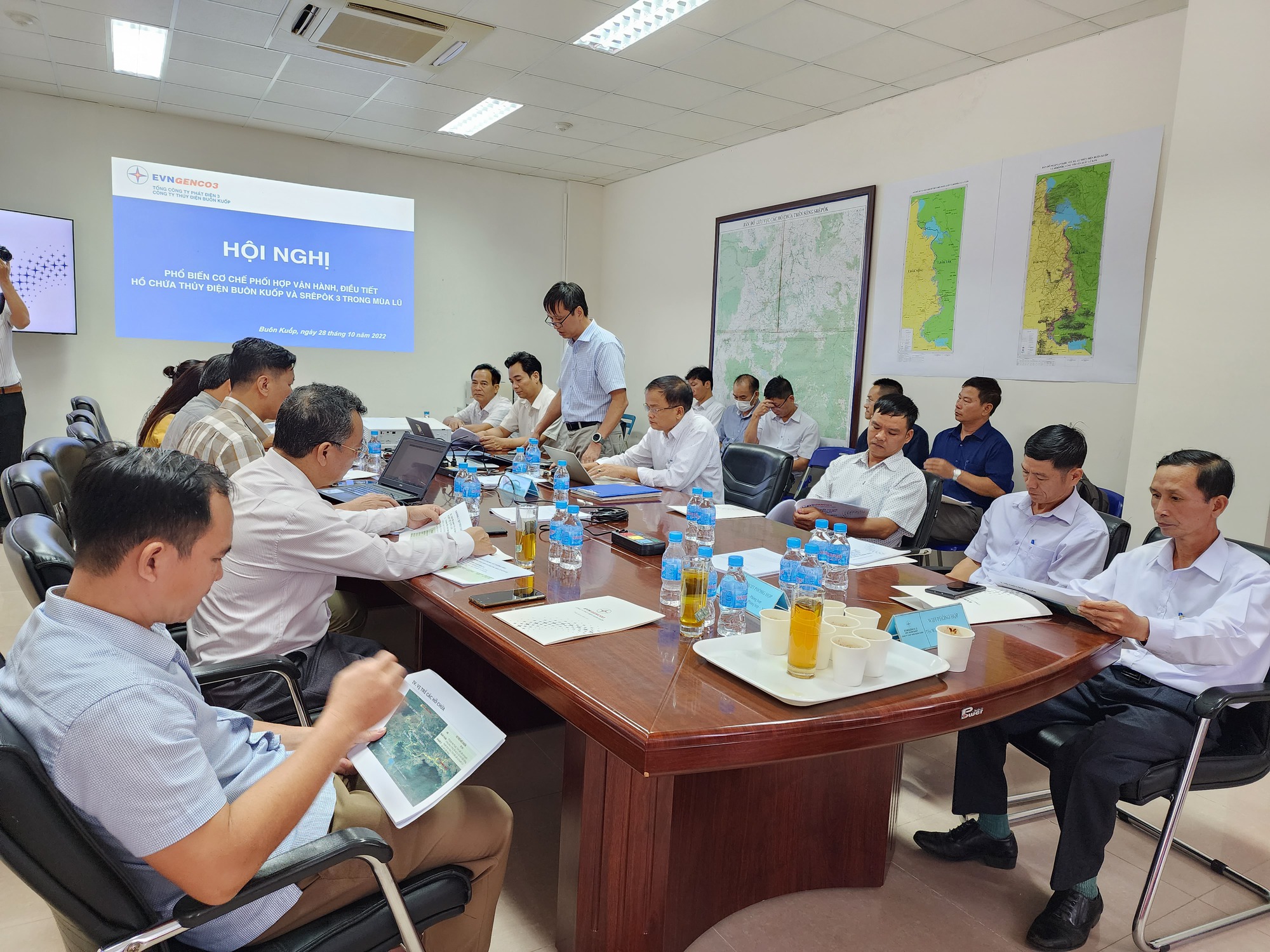 Thủy điện tr&ecirc;n s&ocirc;ng S&ecirc;r&ecirc;pốk phổ biến cơ chế vận h&agrave;ng m&ugrave;a lũ - Ảnh 2.