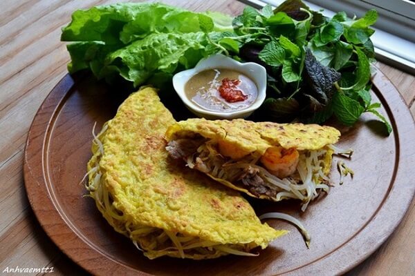 Bánh xèo - Món ngon dân dã của ba miền - Ảnh 3.