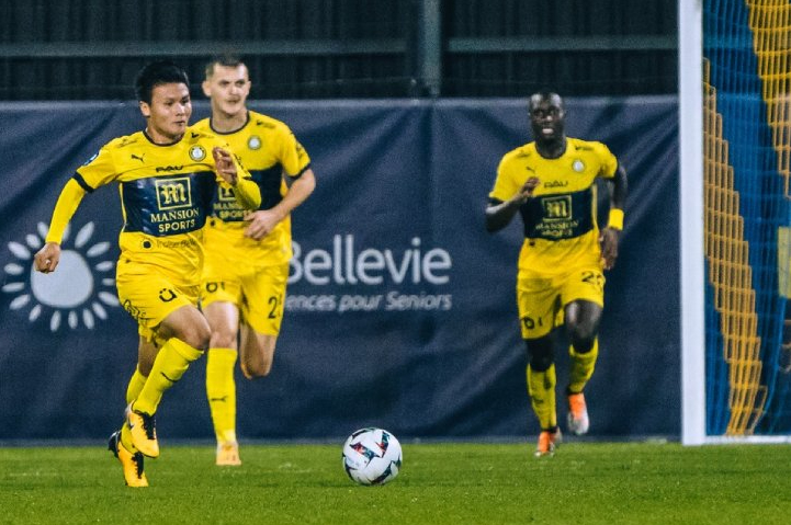 Quang Hải lập công, Pau FC thắng "3 sao" Cúp Quốc gia Pháp