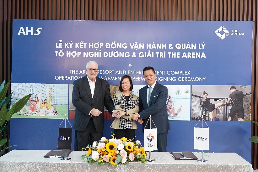 Tổ hợp nghỉ dưỡng và giải trí The Arena hợp tác với Absolute Hotel Services