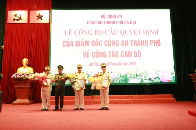 Đại t&aacute; Trần Đ&igrave;nh Nghĩa được bổ nhiệm Trưởng ph&ograve;ng CSGT TP H&agrave; Nội - Ảnh 1.