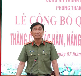 Đại tá Trần Đình Nghĩa được bổ nhiệm Trưởng phòng CSGT TP Hà Nội