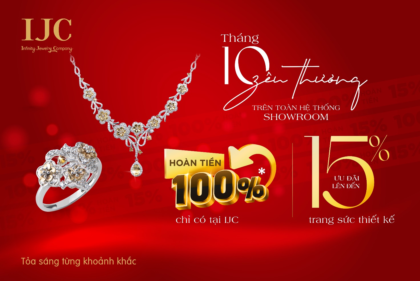Trang sức IJC – kênh đầu tư ăn chắc mặc bền.