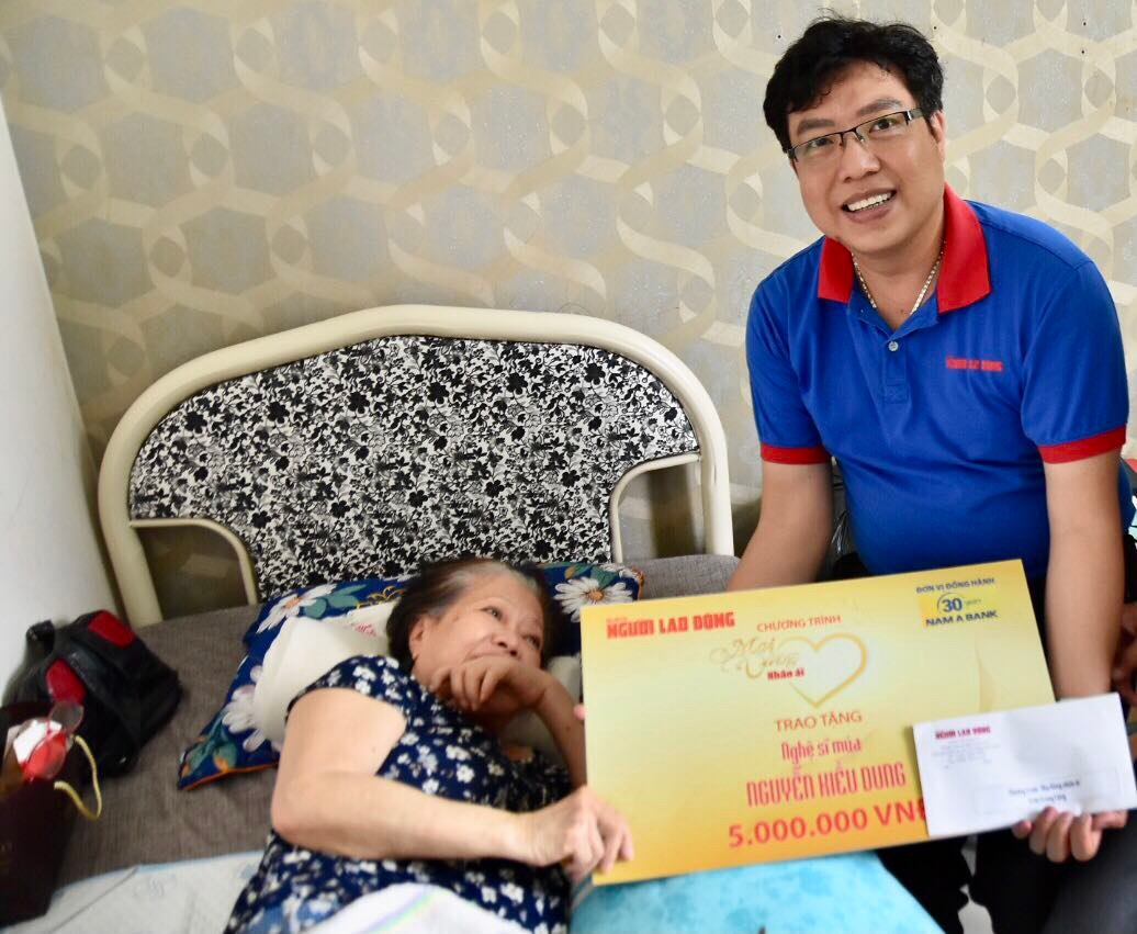 Mai Vàng nhân ái thăm nhạc sĩ Hồ Văn Thành và nghệ sĩ múa Nguyễn Kiều Dung - Ảnh 5.