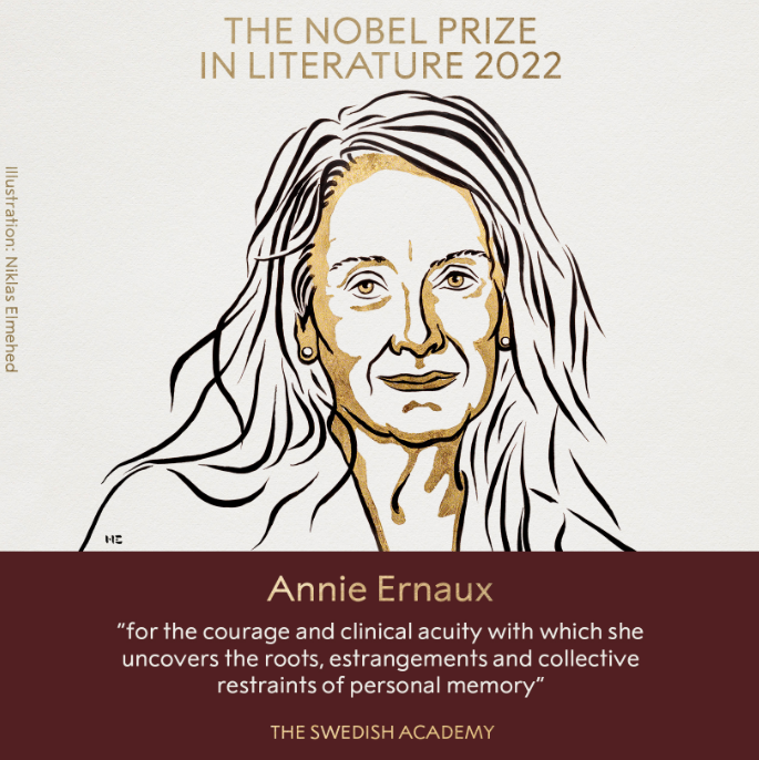 Công bố chủ nhân giải Nobel Văn học 2022
