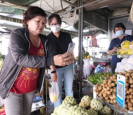 Đi chợ không cần mang tiền