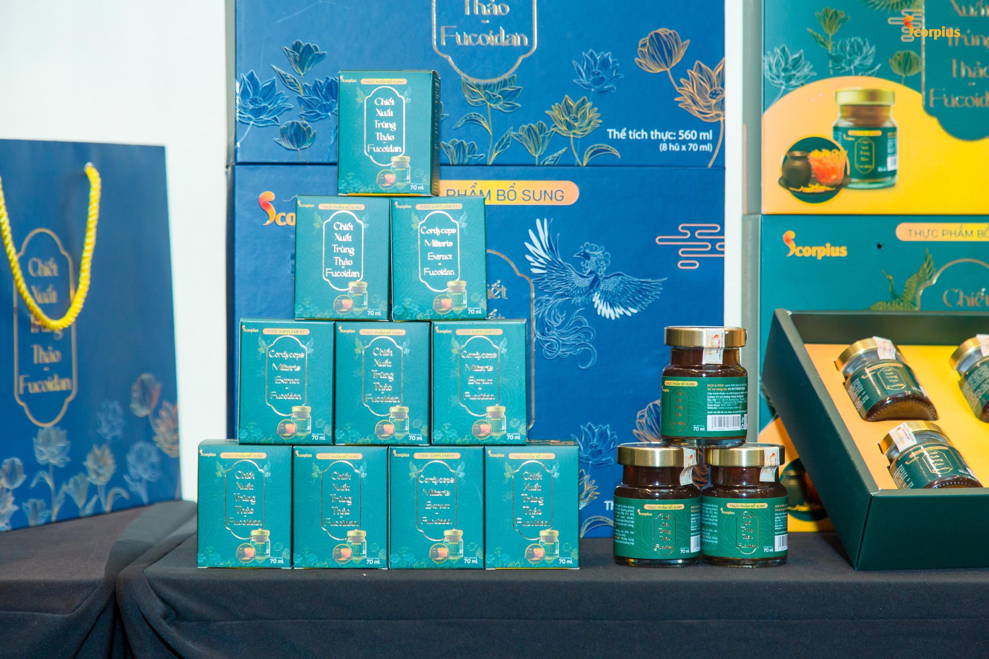 AT Foods ra mắt Nước chiết xuất tr&ugrave;ng thảo &ndash; Fucoidan nh&atilde;n hiệu Scorpius - Ảnh 1.